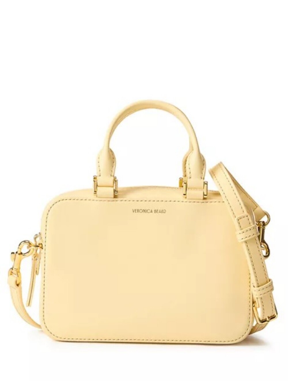 NWT VERONICA BEARD BOXY TOP HANDLE BAG - CHAMOMILE